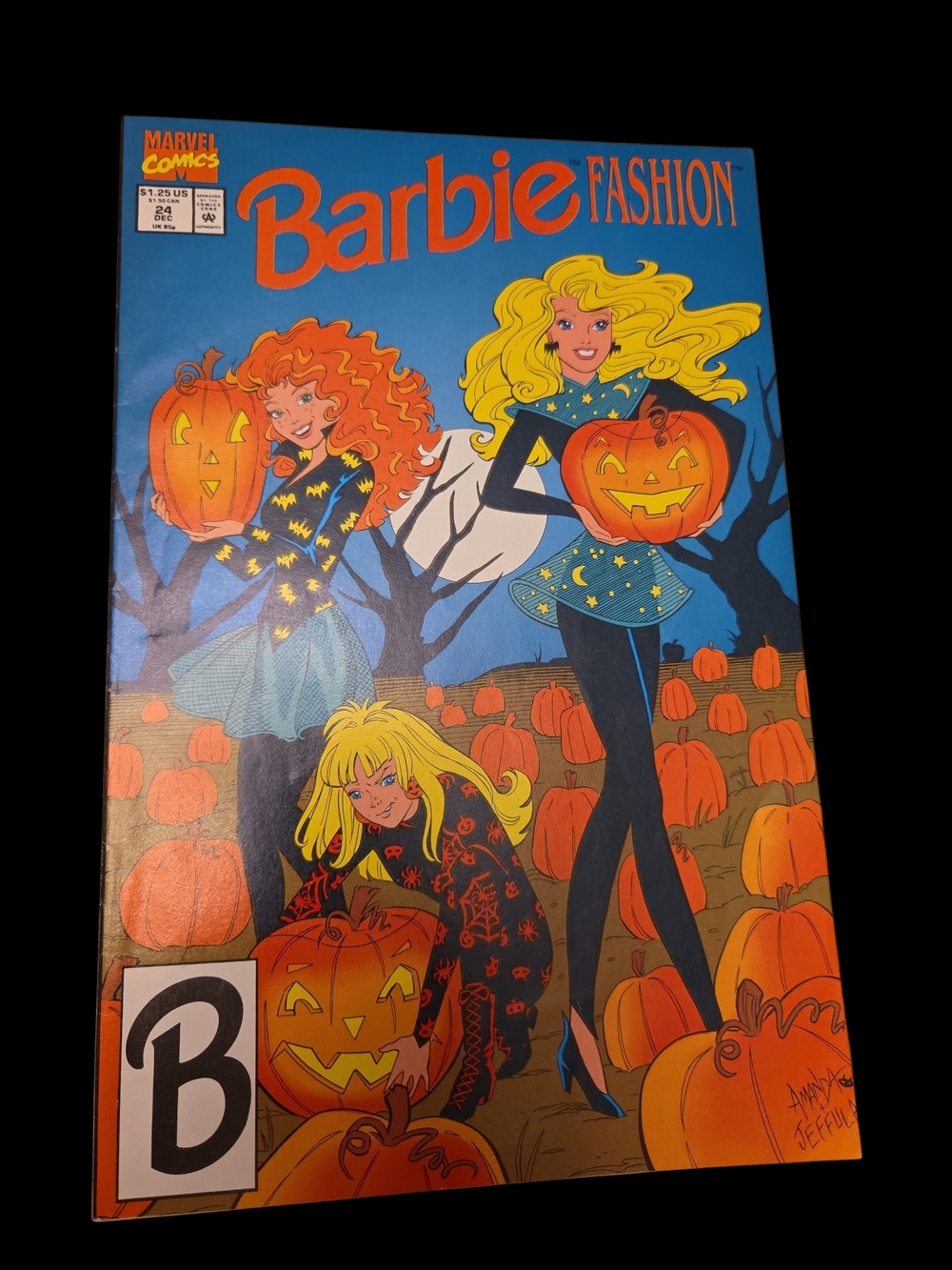 1992 Barbie Fashion Marvel Comics Volume #1 Issue #24 Comic Book